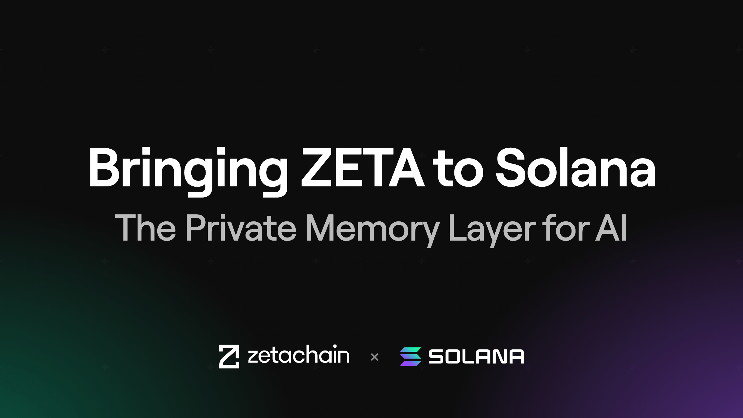 Bringing ZETA and Private AI to Solana